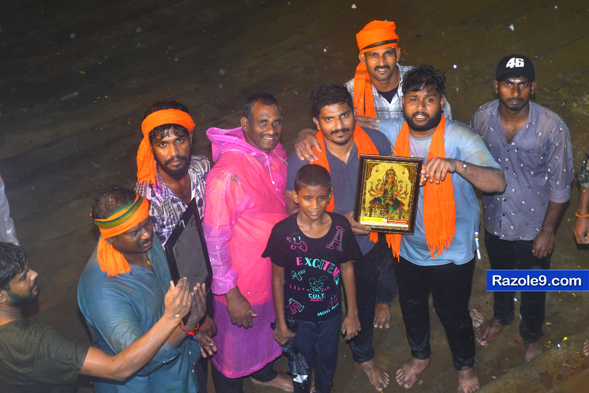 Razole Taluka Ganesh Nimajjanam